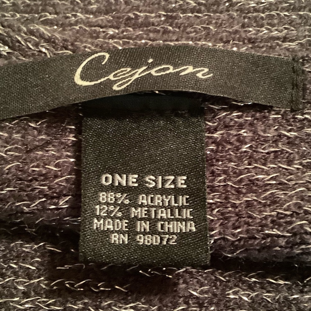 Cejon Grey Ombré Scarf - Picture 4 of 4